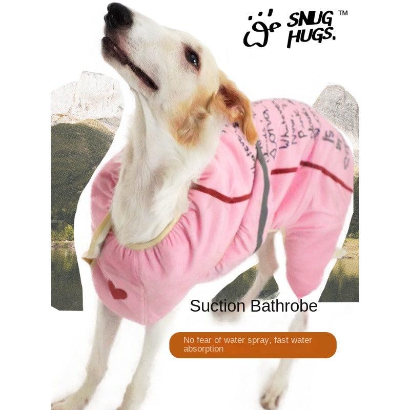 SNUGHUGS® Quick-Dry Absorbent Pet Bathrobe - KIKOPALS