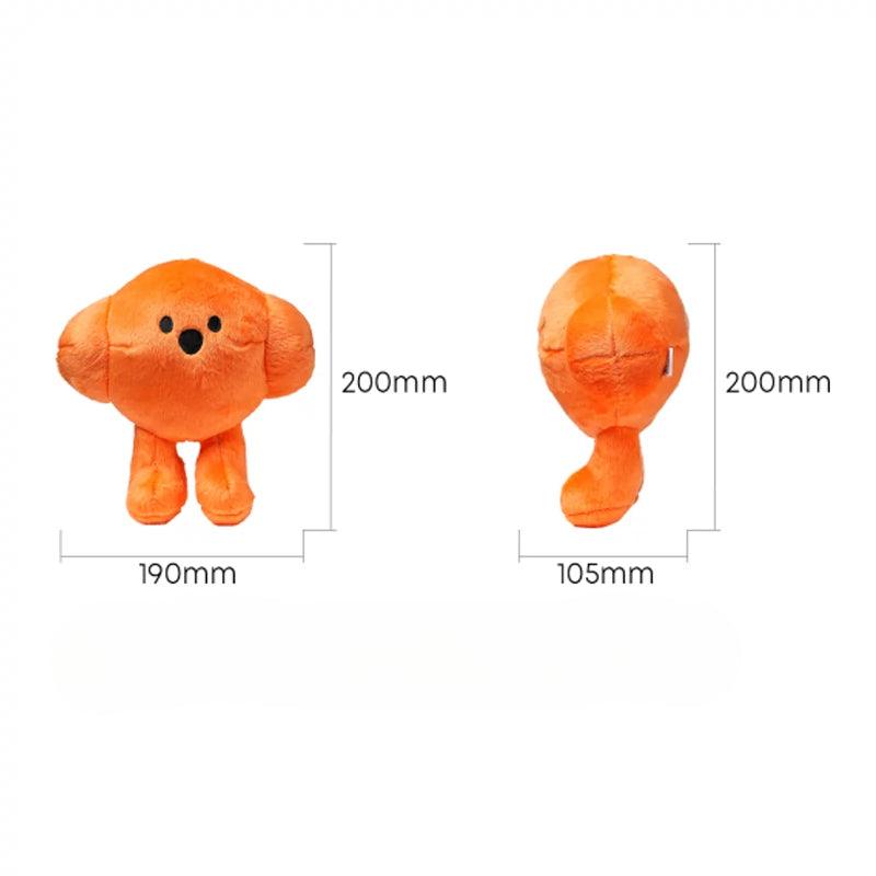 MoovaLab® Funny Plush Squeaky Chew Toy - KIKOPALS