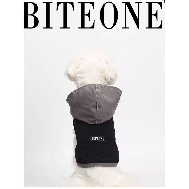 BITEONE® Black/Gray Dog Hoodie - KIKOPALS