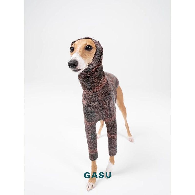 GASU® Pink and Brown Gingham Dog Apparel - KIKOPALS