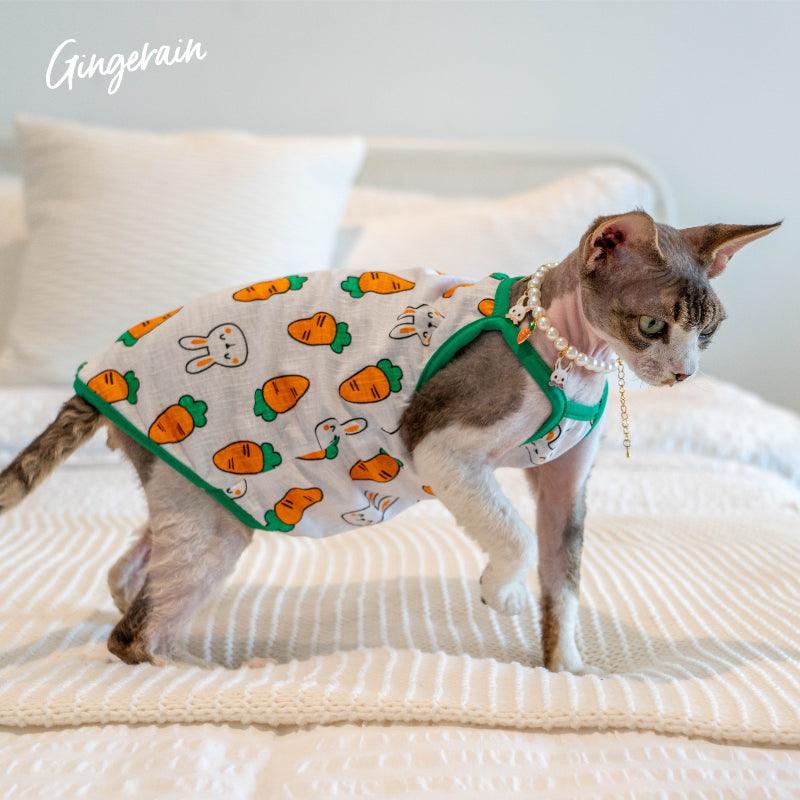 GINGERAIN® Cartoon Cotton Pet Vest - KIKOPALS