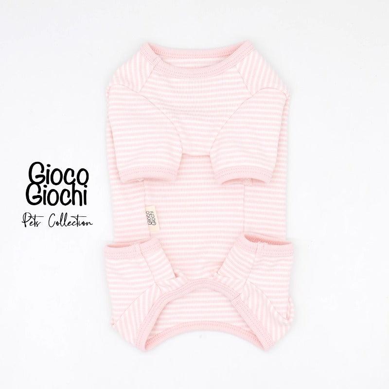 GiocoGiochi® Cotton Striped Four-Legged Dog Home Base Layer - KIKOPALS