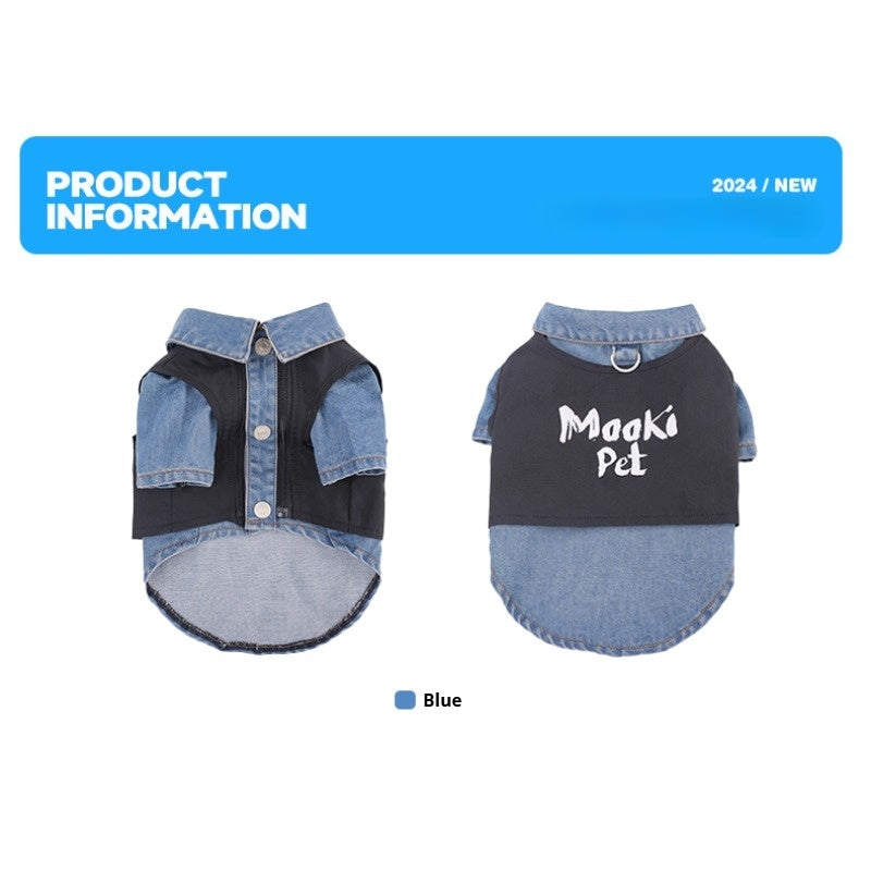 MookiPet® Detachable Denim Set for Dogs