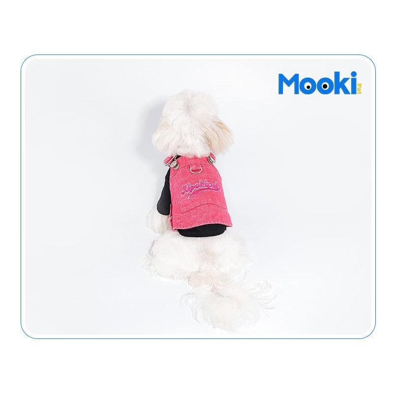 MookiPet® Pink Dog Denim Vest - KIKOPALS