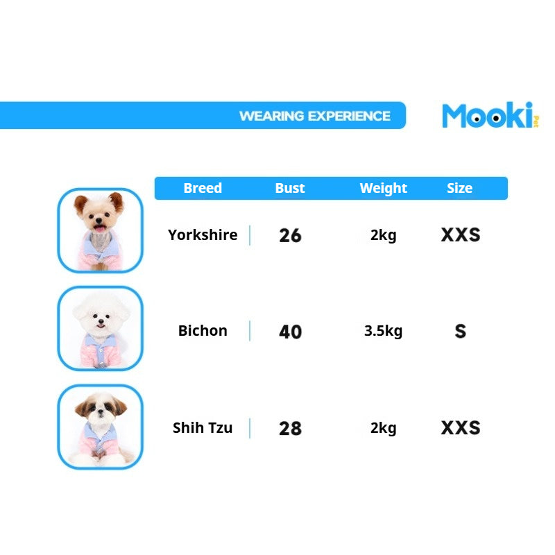 MookiPet® Flower-Button Mink Sweater for Dogs
