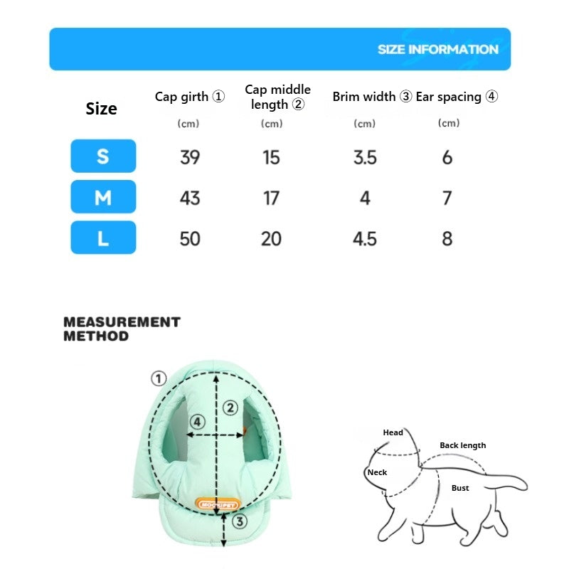 MookiPet® Blue Down Jacket for Dogs