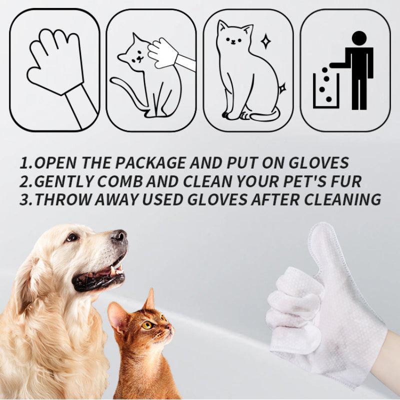 KIKOPALS® Pet Glove Wipe 2PCS - KIKOPALS