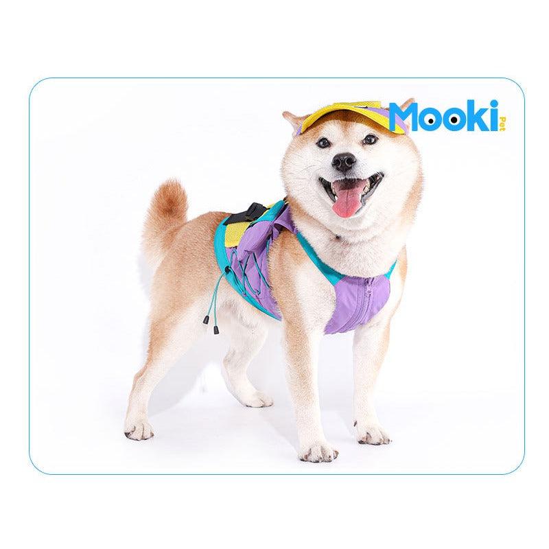 MookiPet® Functional Purple/Green Pet Vest - KIKOPALS