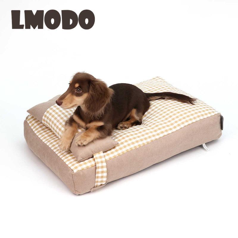 LMODO® Plaid Pet Bed - KIKOPALS