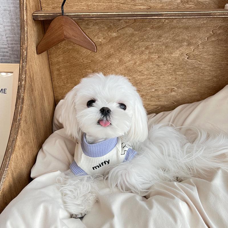 PalettePet® Lavender Miffy Waffle-Knit Sleeveless Pet Top - KIKOPALS