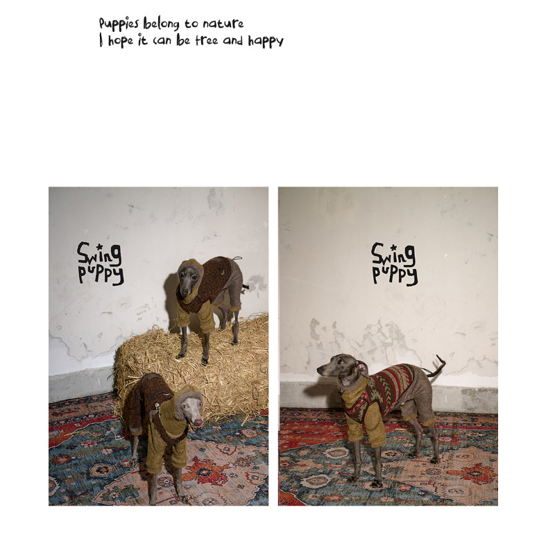 Swingpuppy® Dog Winter Double-Sided Woolen Vest