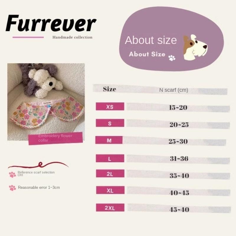 Furrever® Satin Floral Pet Shawl - KIKOPALS