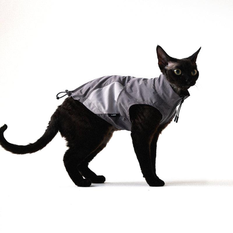 MQPET® Summer Sun-Protective Lightweight Cooling Pet Gray Vest - KIKOPALS