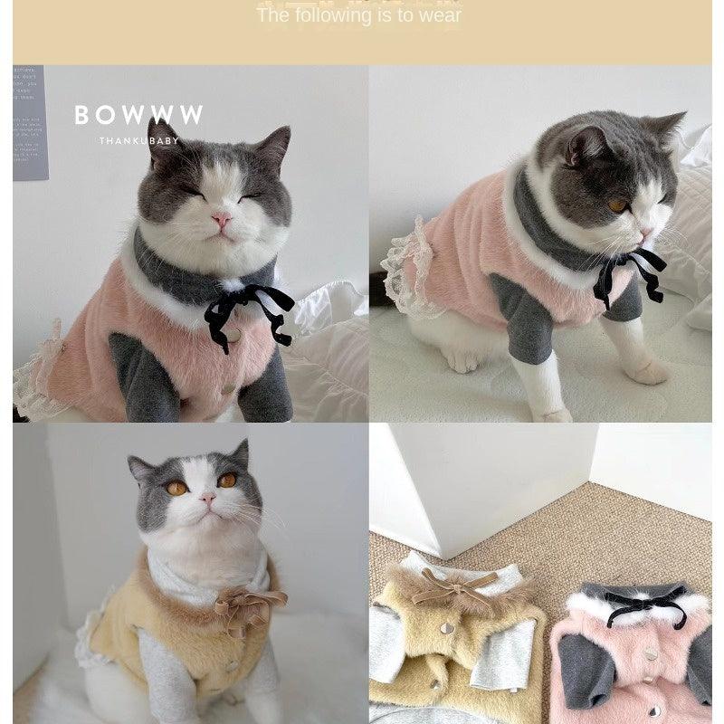 BOWWW® Pet Warm Fleece Vest - KIKOPALS