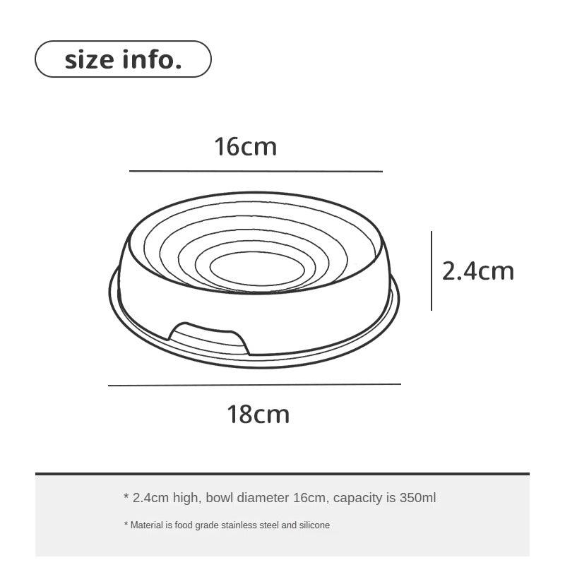 ONECUTE® Stainless Steel Cat Bowl - KIKOPALS