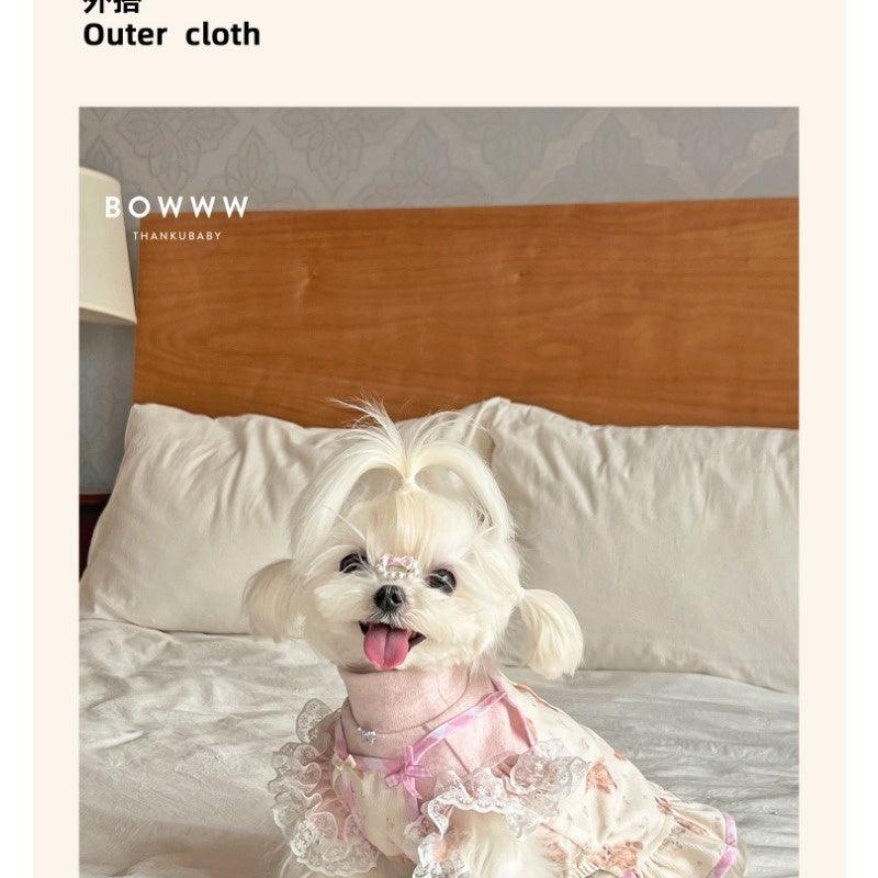 BOWWW®French Girl Knit Bottoming Pet Shirt - KIKOPALS