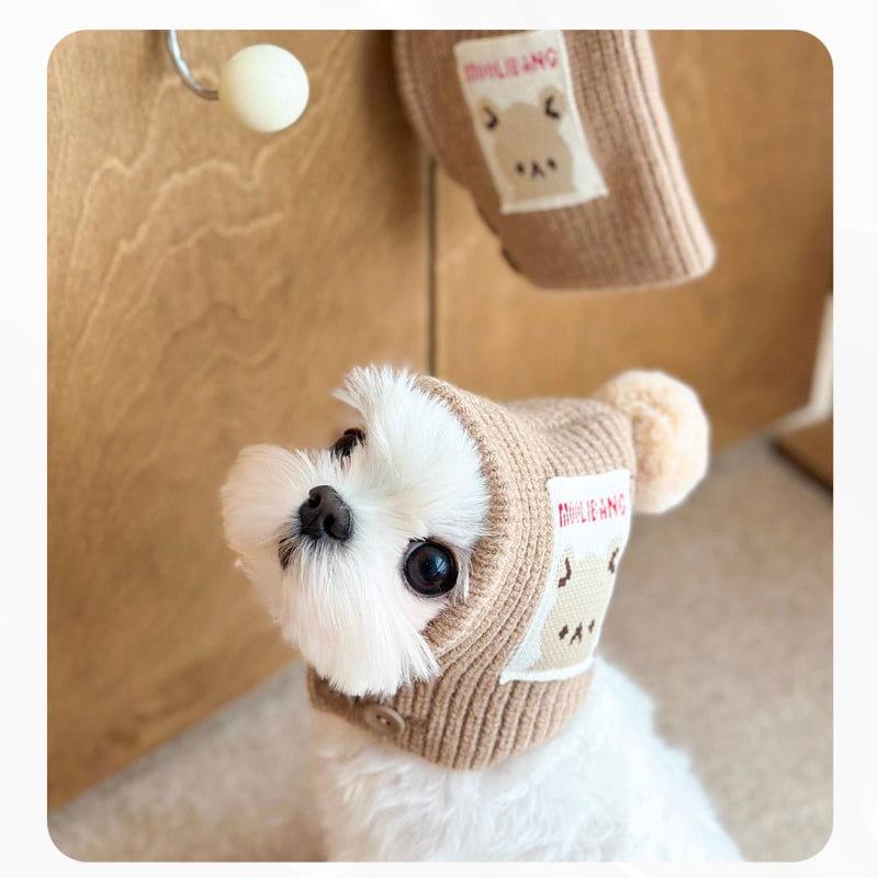 MooliBang® Warm Knitted Hat for Small Dogs