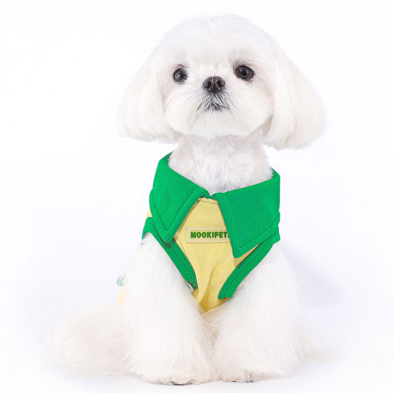 MookiPet® Yellow Lightweight Vest for Small Dogs & Cats
