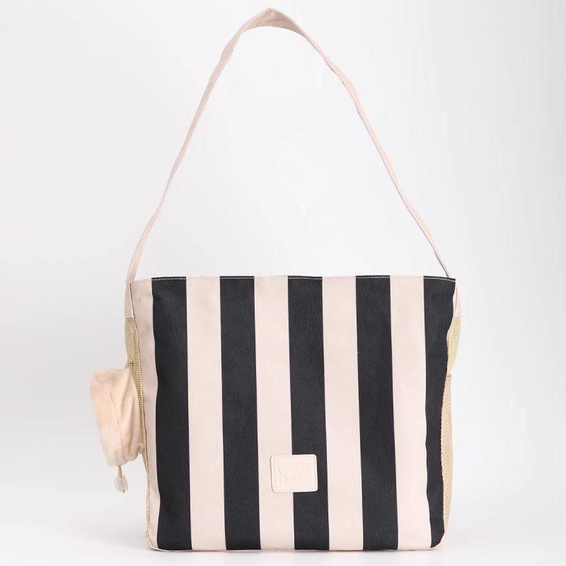 PawsHolic® Striped Pet Carrier - KIKOPALS