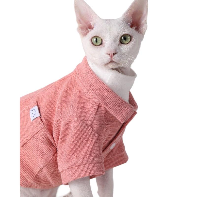 MQPET® Waffle-Knit Pet Polo Shirt - KIKOPALS