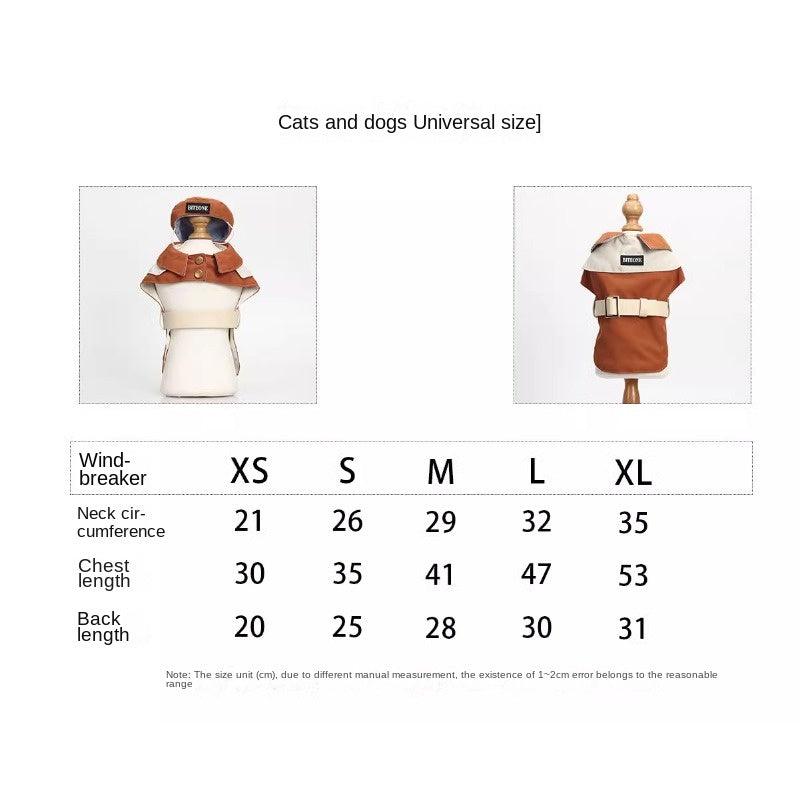 BITEONE® Red/White Dog Coat - KIKOPALS