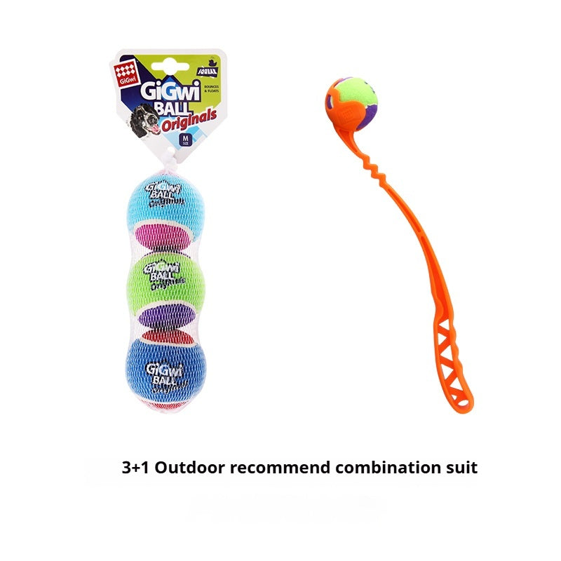 GiGwi® Dog Durable Squeaky Tennis Ball