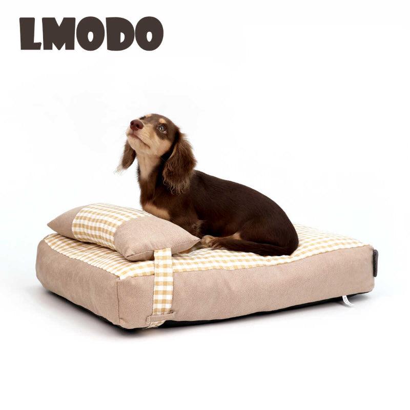 LMODO® Plaid Pet Bed - KIKOPALS