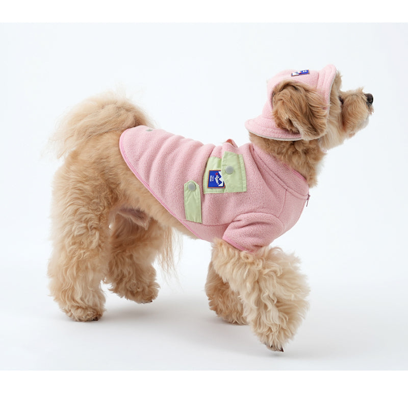 PuppyGallery® Aurora Fleece Fisherman Hat for Small to Medium Dogs