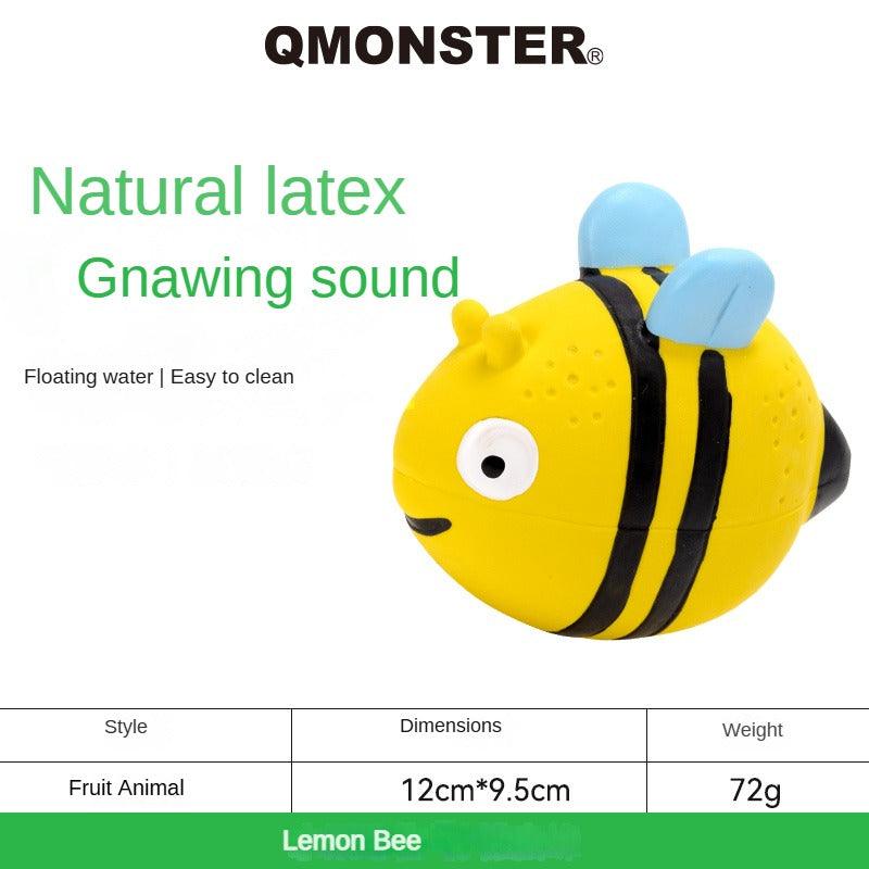 Qmonster® Rubber Squeaky Dog Toy - KIKOPALS