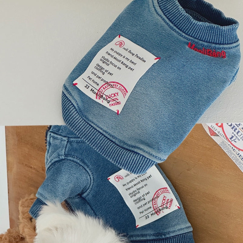 MooliBang® Vintage Sleeveless Hoodie for Dogs