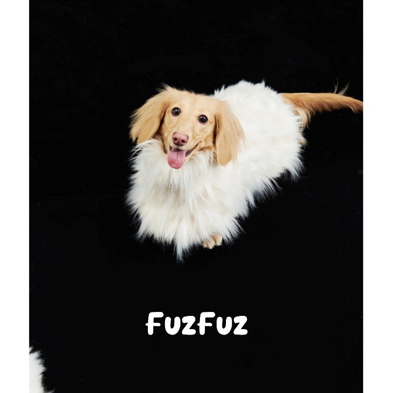 FuzFuz® Eco-Friendly Fur Cloak for Dogs