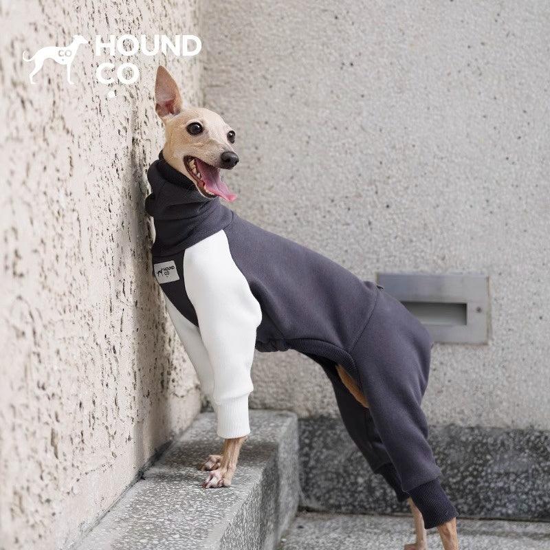 Hound Co.® Gray Fleece Pet Jumpsuit - KIKOPALS