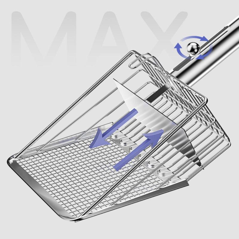 POPOCOLA® Stainless Steel Cat Poop Scoop - KIKOPALS