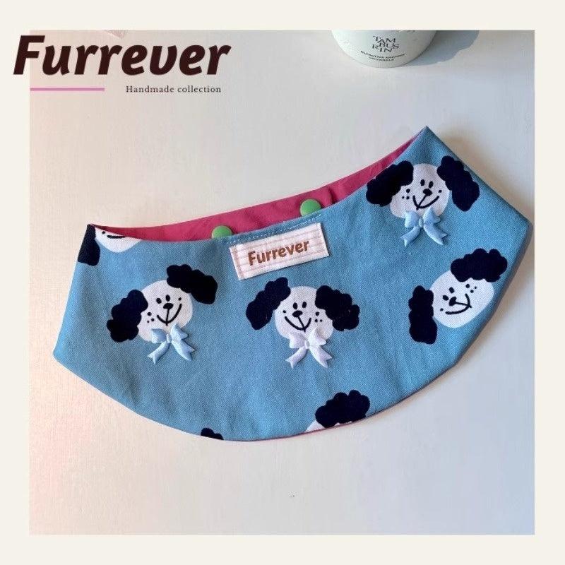 Furrever® Curly Poodle Pet Bib - KIKOPALS