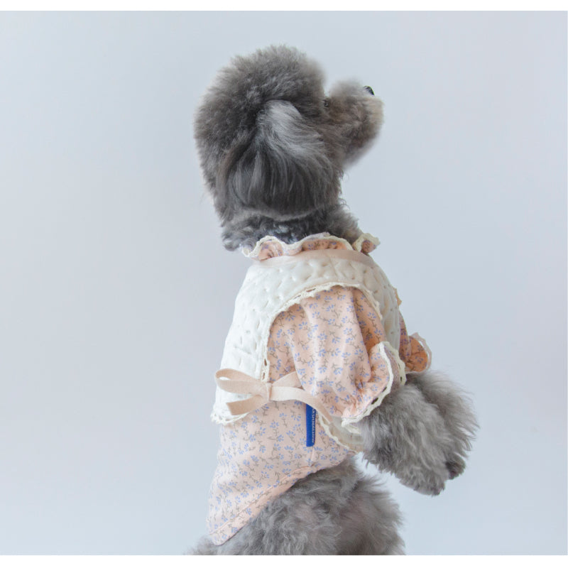 MARSHMALLOW® Cozy Floral Print Dog Sweater