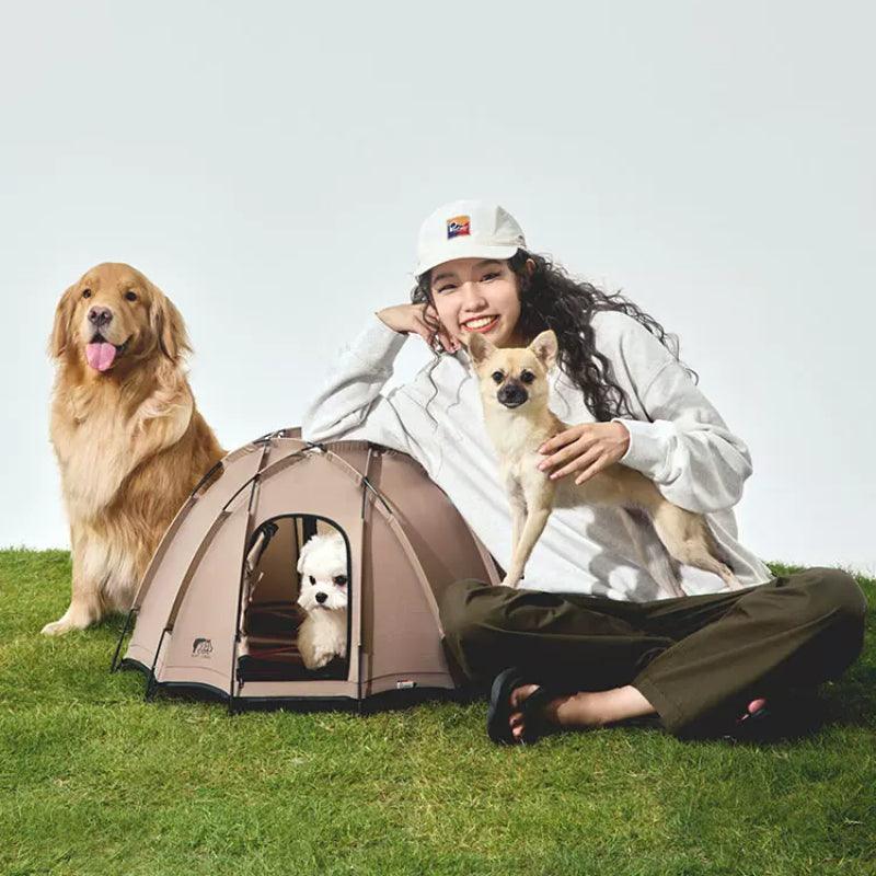 PLAYLOGIC® Waterproof Pet Tent- Portable Home & Camping Shelter - KIKOPALS