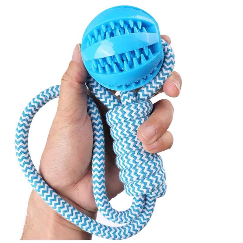 WomirCare® Cotton Rope Tug Ball & Burst Ball Interactive Play Set - KIKOPALS