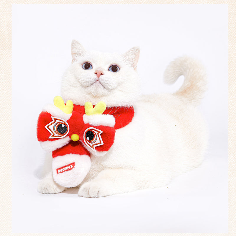MookiPet® Dragon Plush Scarf for Dogs & Cats