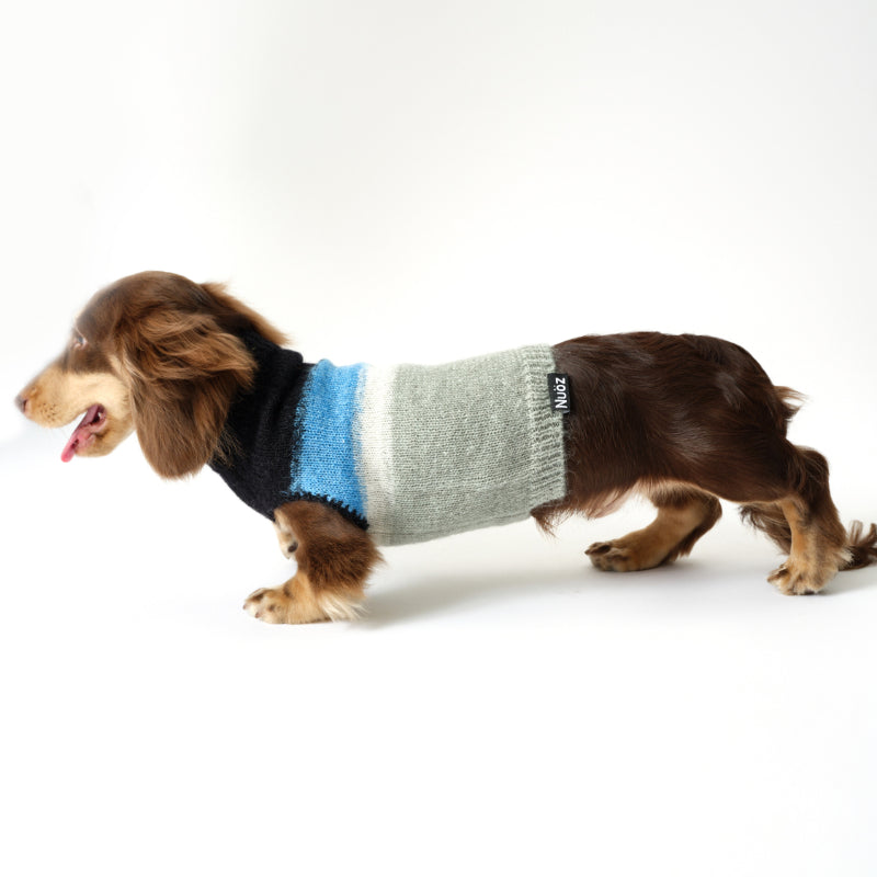 Nuoz® Gradient Color Sleeveless Knit Vest for Dogs – Mohair Wool Blend