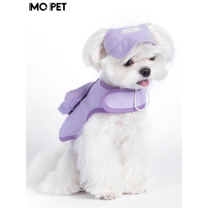 MQPET® Bubble Cotton Pocket Pet Vest Leash & Hat Set - KIKOPALS
