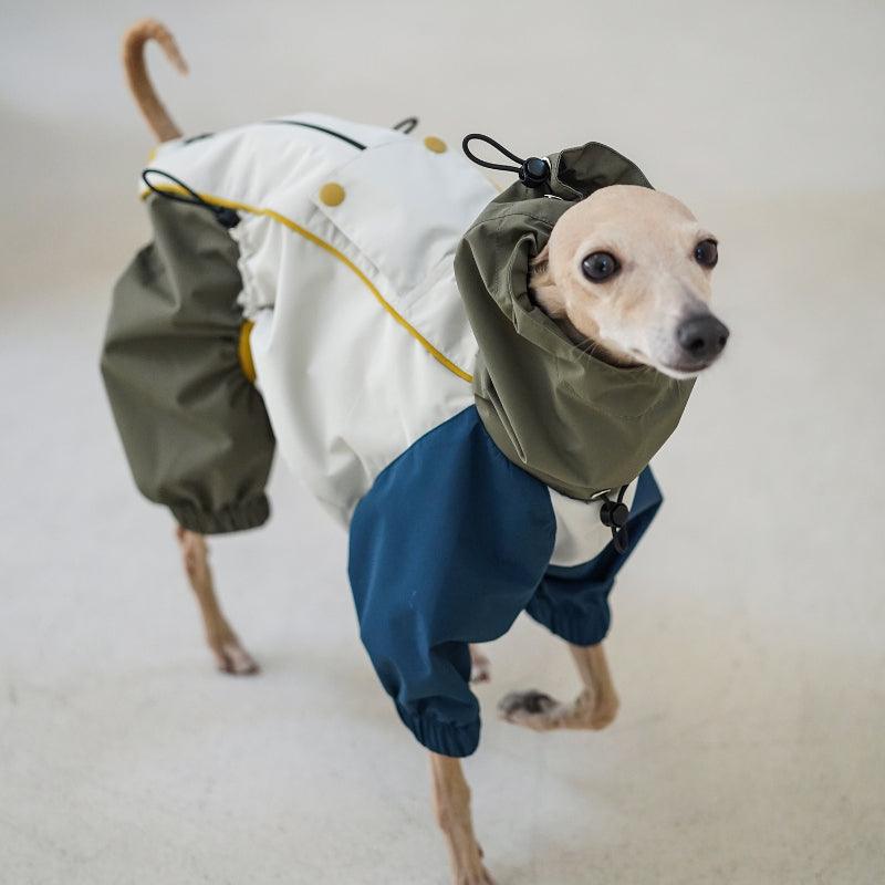 Hound Co.® Lightweight Four-Leg Barrier Raincoat for Pets - KIKOPALS