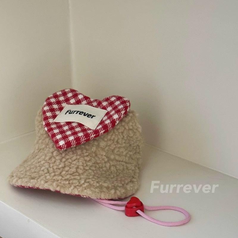 Furrever® Pet Heart-Print Baseball Cap - KIKOPALS