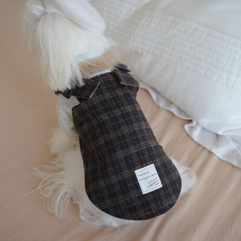 BOWWW® Dog Plaid Waistcoat - KIKOPALS