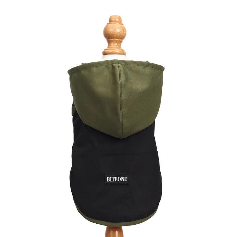 BITEONE® Black/Green Dog Hoodie - KIKOPALS