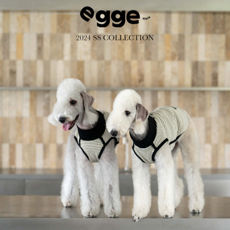 egge® Striped Tank Top for Dogs
