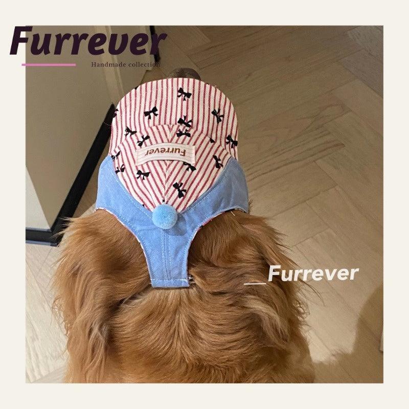 Furrever® Striped Scarf/Hat for Pets - KIKOPALS