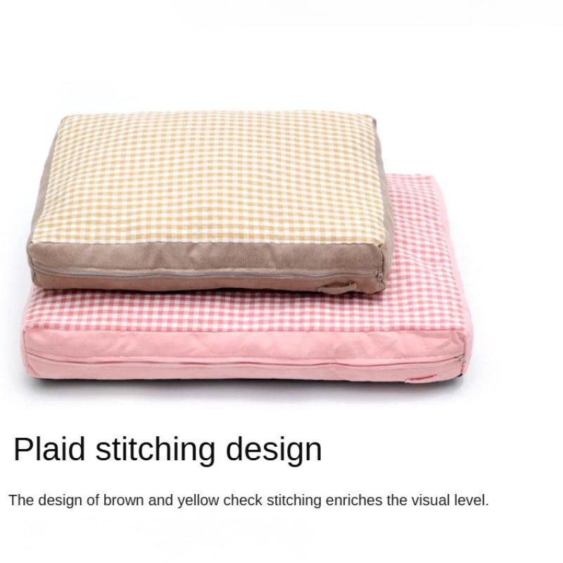 LMODO® Plaid Pet Bed - KIKOPALS