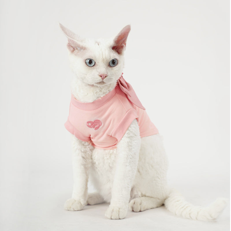 UNIPETISM® Macaroon Bow Tank Top for Dogs & Cats