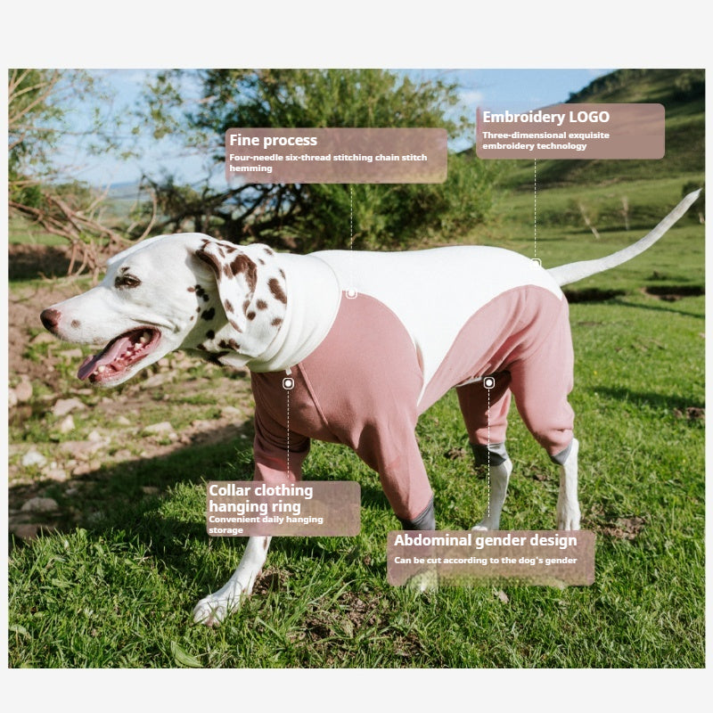 BlackDoggy® Merino Four-Legged Warmth Suit for Dogs