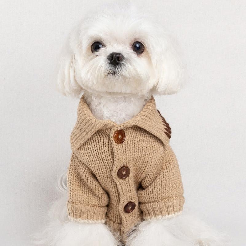 MQPET® Pet Turtleneck Sweater Cardigan - KIKOPALS